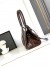 Prada Medium Tote Bag in Burgundy Vintage Leather