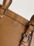 Prada Large Tote Bag in Brown Buckskin