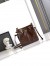 Prada Bonnie Mini Shoulder Bag in Dark Brown Calfskin