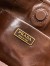 Prada Bonnie Mini Shoulder Bag in Dark Brown Calfskin