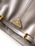 Prada Bonnie Mini Shoulder Bag in Grey Calfskin