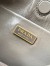 Prada Bonnie Mini Shoulder Bag in Grey Calfskin