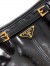 Prada Bonnie Mini Shoulder Bag in Black Calfskin
