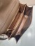 Prada Soft Sound Medium Shoulder Bag in Brown Suede Calfskin