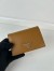 Prada Small Wallet in Caramel Saffiano Calfskin