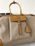 Prada Bonnie Large Tote Bag in Linen and Leather 