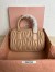 Miu Miu Arcadie Small Bag in Brown Matelasse Leather