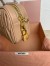 Miu Miu Arcadie Small Bag in Brown Matelasse Leather