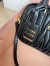 Miu Miu Arcadie Small Bag in Black Matelasse Leather