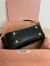 Miu Miu Arcadie Small Bag in Black Matelasse Leather