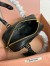 Miu Miu Arcadie Small Bag in Black Matelasse Leather