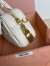 Miu Miu Arcadie Small Bag in White Matelasse Leather