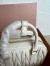 Miu Miu Arcadie Small Bag in White Matelasse Leather