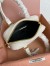 Miu Miu Arcadie Small Bag in White Matelasse Leather