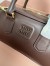 Miu Miu Arcadie Medium Bag in Dark Brown Leather