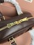 Miu Miu Arcadie Medium Bag in Dark Brown Leather