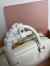 Miu Miu Arcadie Medium Bag in White Leather
