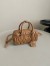 Miu Miu Arcadie Medium Bag in Caramel Matelasse Leather