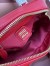 Miu Miu Arcadie Medium Bag in Red Matelasse Leather