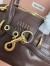 Miu Miu Aventure Small Top-handle Bag in Briarwood Nappa Leather