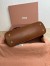 Miu Miu Aventure Small Top-handle Bag in Brown Nappa Leather