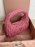 Miu Miu Wander Hobo Bag in Begonia Pink Matelasse Leather