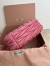 Miu Miu Wander Hobo Bag in Begonia Pink Matelasse Leather