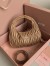 Miu Miu Wander Hobo Bag in Caramel Matelasse Leather