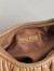 Miu Miu Wander Hobo Bag in Caramel Matelasse Leather