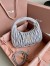 Miu Miu Wander Hobo Bag in Pearl Gray Matelasse Leather