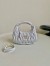 Miu Miu Wander Hobo Bag in Pearl Gray Matelasse Leather