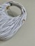 Miu Miu Wander Hobo Bag in Pearl Gray Matelasse Leather