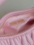 Miu Miu Wander Hobo Bag in Pink Matelasse Leather