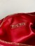Miu Miu Wander Hobo Bag in Red Matelasse Leather