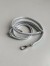 Miu Miu Wander Hobo Bag in Silver Matelasse Leather