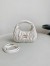 Miu Miu Wander Hobo Bag in White Matelasse Leather