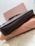 Miu Miu Aventure Medium Shoulder Bag in Briarwood Nappa Leather
