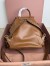 Miu Miu Large Backpack in Brown Calfskin
