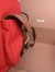 Miu Miu Large Backpack in Red Canvas and Calfskin