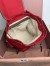 Miu Miu Large Backpack in Red Canvas and Calfskin