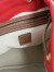 Miu Miu Large Backpack in Red Canvas and Calfskin