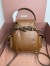 Miu Miu Small Backpack in Brown Calfskin