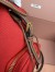 Miu Miu Small Backpack in Red Canvas and Calfskin