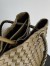 Bottega Veneta Large Andiamo Bag in Khaki Intrecciato Lambskin
