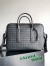 Bottega Veneta Getaway Briefcase in Black Intrecciato Calfskin