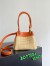 Bottega Veneta Parachute Small Bag in Natural Raffia 