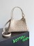 Bottega Veneta Parachute Medium Bag in Ecru Intrecciato Lambskin
