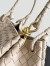 Bottega Veneta Parachute Medium Bag in Ecru Intrecciato Lambskin