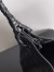 Bottega Veneta Parachute Large Bag in Black Intrecciato Lambskin