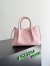 Bottega Veneta Pinacoteca Small Bag in Pink Intrecciato Calfskin